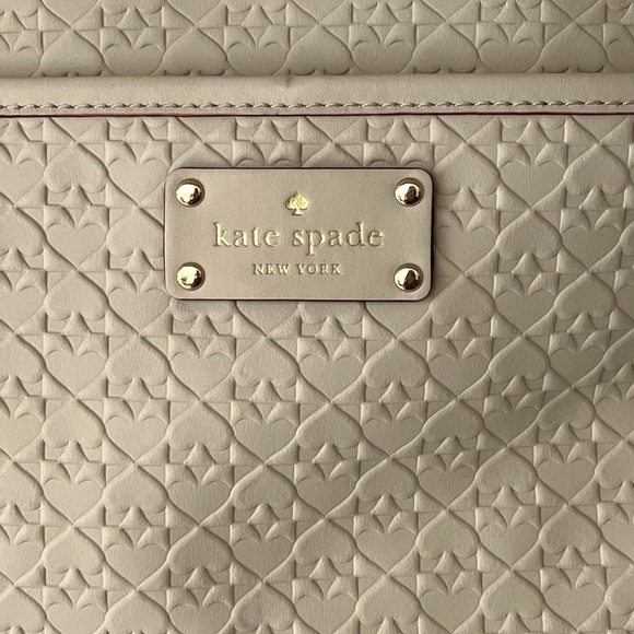 Kate Spade Penn Place Keisha 100% Cow Leather Crossbody Bag in Pebble - Picture 2 of 16